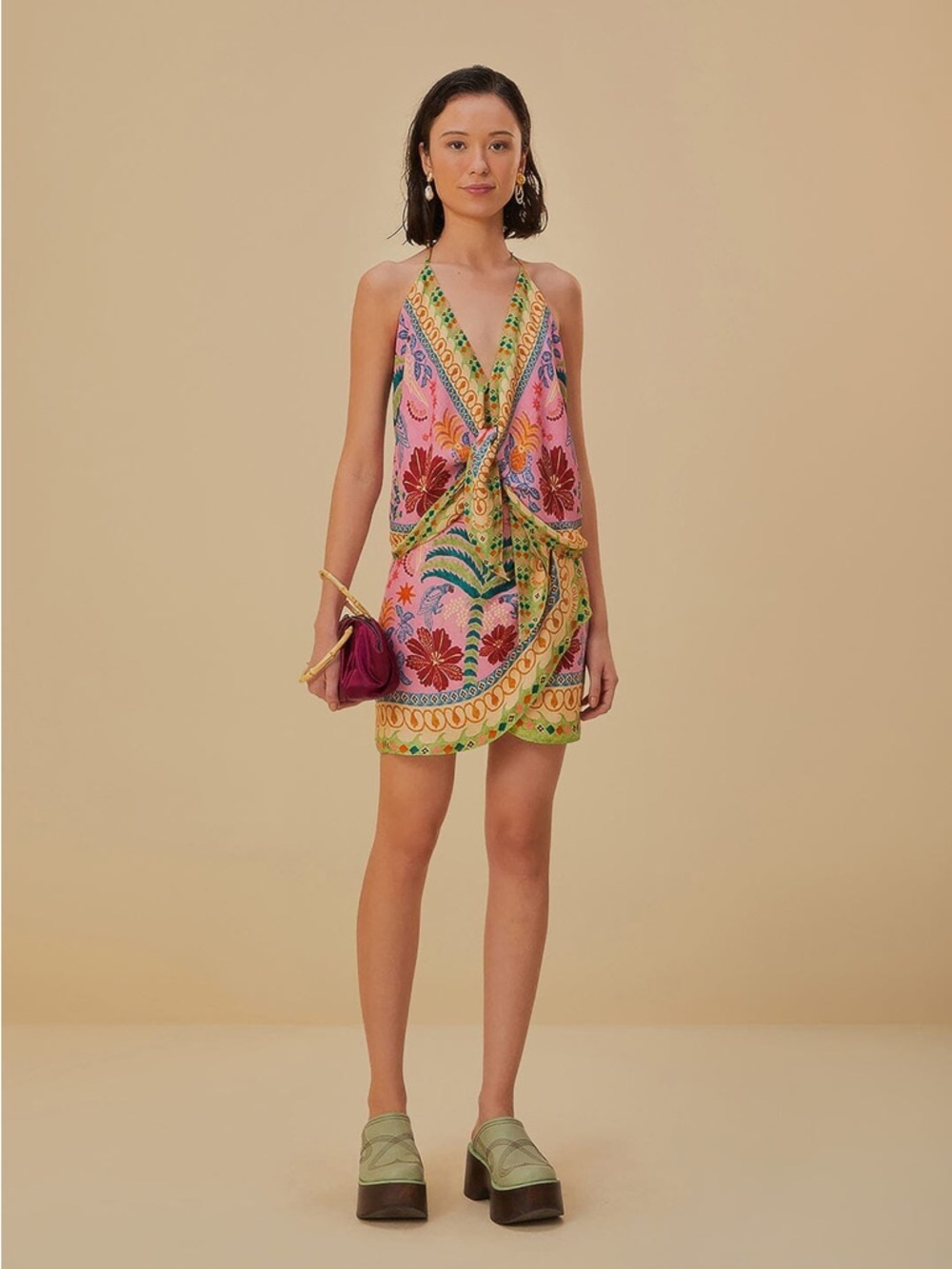 Farm Rio Fruits Queen Matching Set